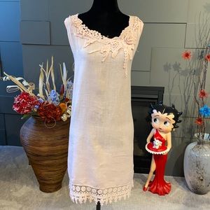 NWOT 100% Linen Made in Italy Tunic